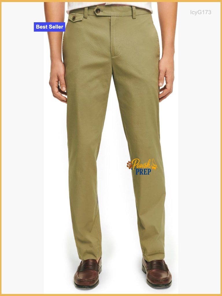 Stretch Supima Cotton Chino Pants Slim Fit 34x34